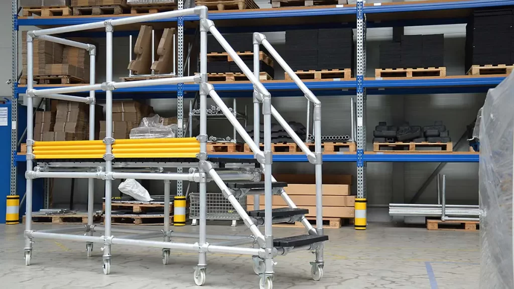 Are there Adjustable Work Platforms Available to Accommodate Various Heights