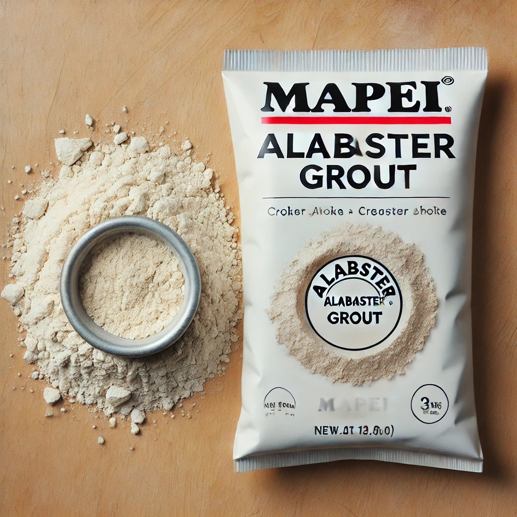 alabaster grout mapei