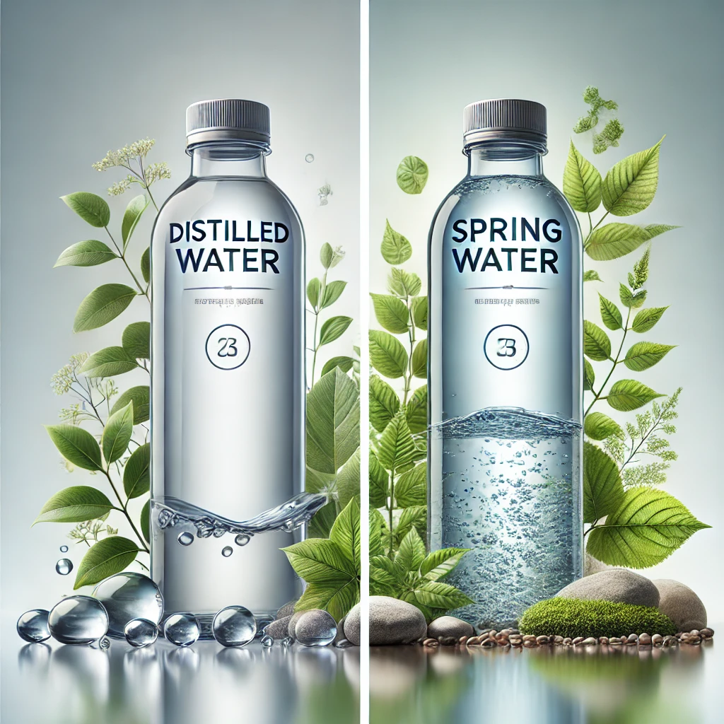 What is the Difference Between Spring Water and Distilled Water