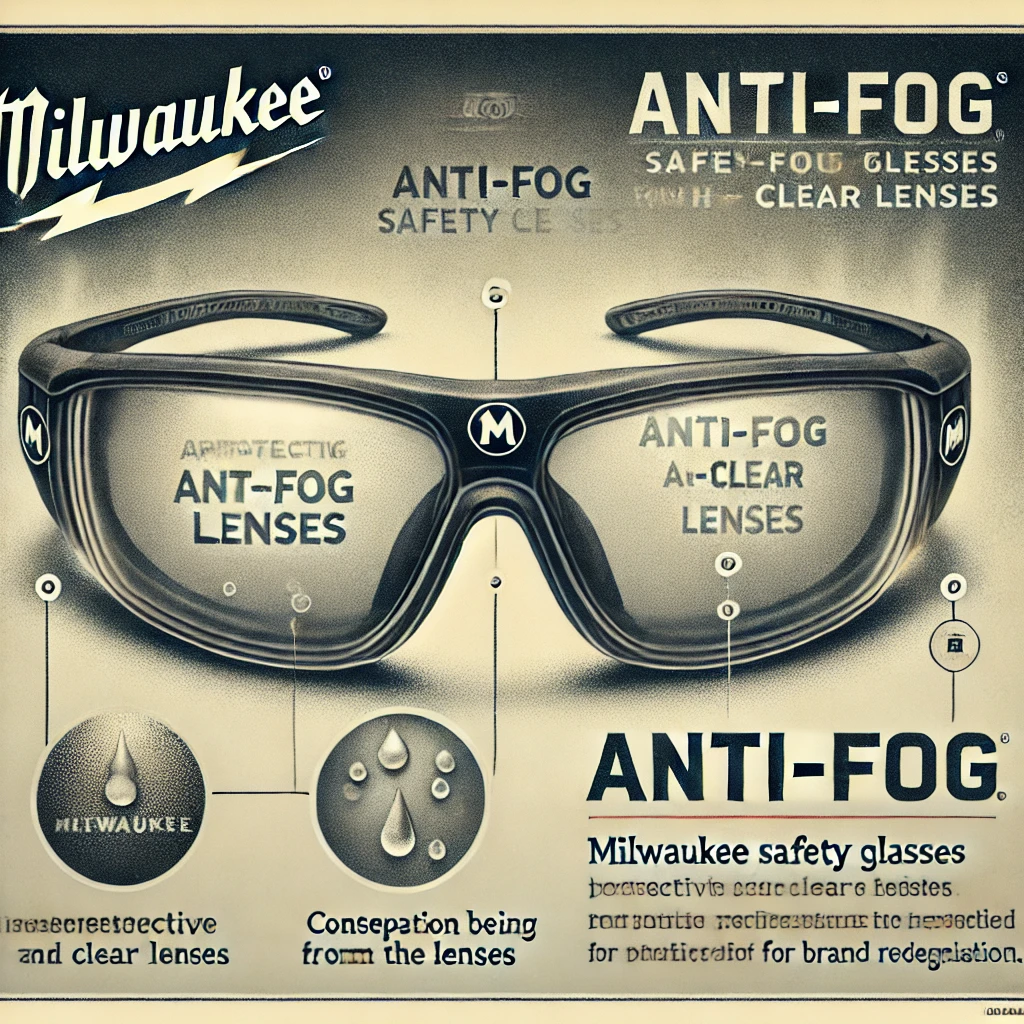 milwaukee safety glasses anti fog title